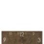 Crafted Luxury Industrial Wooden Wall Clock, thumbnail 4 of 8