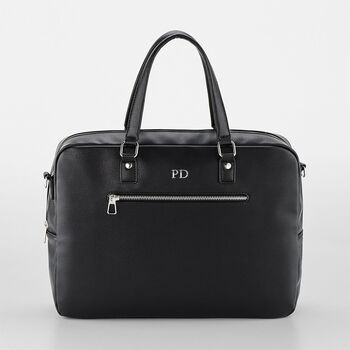 Men’s Personalised Tailored Luxe Briefcase, 6 of 10