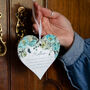 Personalised Thinking Of You Peony Message Token, thumbnail 1 of 3