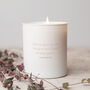 Initial Flower Personalised Glow Through Candle Gift, thumbnail 2 of 7