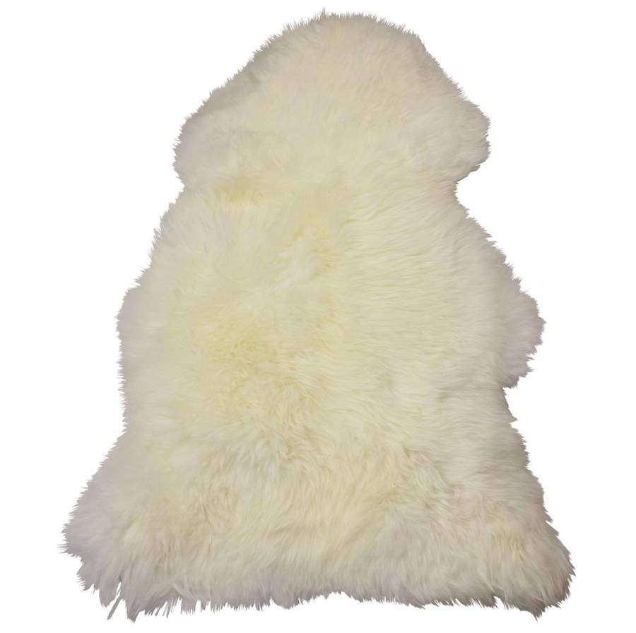 Ivory Sheepskin Rug By I Love Retro