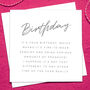 Prosecco And Sequins Birthday Card, thumbnail 1 of 2