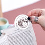 Personalised Special Date Moonphase Metal Bookmark, thumbnail 3 of 7