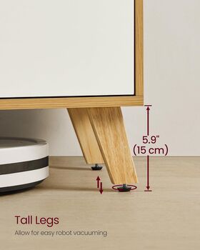 Tv Stand Entertainment Center Media Console, 5 of 6