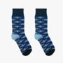 Batik Blue Socks, thumbnail 3 of 3