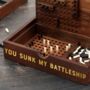 Direct Hit Luxury Wooden Sinking Ships Game, thumbnail 6 of 6