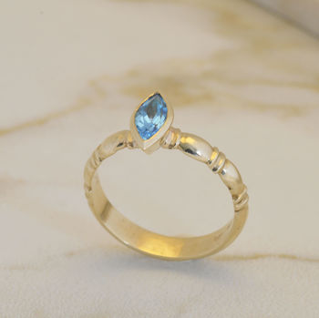 Blue Topaz Ring, 2 of 4