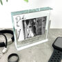 Personalised Favourite Walk Dad Photo Solid Glass Token, thumbnail 3 of 6