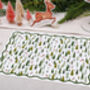Christmas Placemats With Reindeer Forest Tree Design, thumbnail 3 of 3