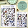 River Wildlife Of Britain Watercolour Postcard, thumbnail 2 of 10