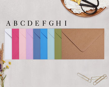 Biscuit Personalised Note Cards A6 Notecard Set, 5 of 6