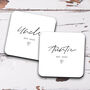 Personalised Mug Set 'Auntie And Uncle Established', thumbnail 4 of 6