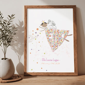 Personalised Flower Fairy Print, 2 of 4