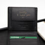 Personalised Child's Drawing Leather Billford Wallet, thumbnail 3 of 5