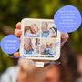 Personalised Grandfather Photo And Message Wooden Coaster, thumbnail 2 of 2