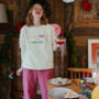 Mulled Wine And Tinsel Time Christmas Jumper Sweatshirt, thumbnail 3 of 6