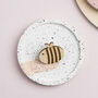 Wooden Bumble Bee Brooch, thumbnail 2 of 9