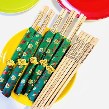 Personalised Classic Japanese Chopsticks, 2 of 11