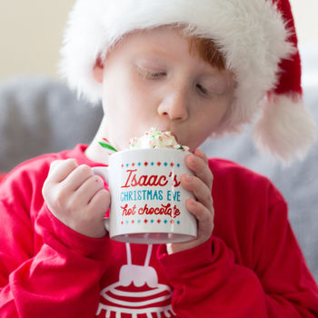Personalised Kids Christmas Eve Mug, 3 of 5