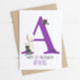 Personalised Kids Halloween Card Mummy, thumbnail 3 of 4