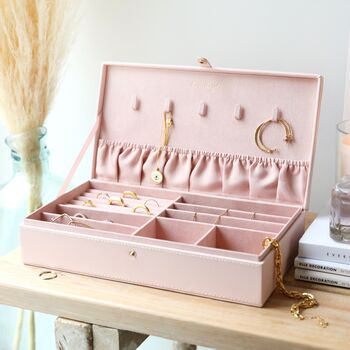 Large Pink Jewellery Box By Lisa Angel | notonthehighstreet.com