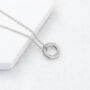 Personalised Mini Ring Necklace, thumbnail 6 of 8