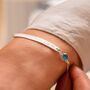 Personalised Birthstone Bar Bracelet, thumbnail 5 of 12