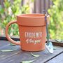 Gardener Of The Year Pot Mug And Shovel Spoon, thumbnail 1 of 2