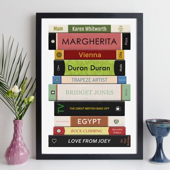 Mum Books Print Personalised Gift, 12 of 12