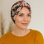 Satin Lined Turban Headwrap – Protective Chemo And Hair Loss Headwear, thumbnail 6 of 10