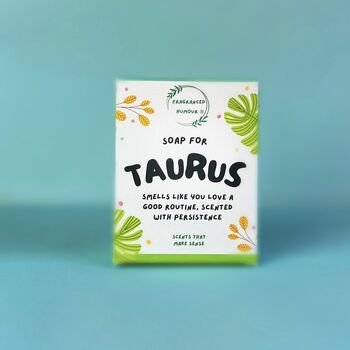 Taurus Birthday Gift Funny Soap For Taurus Zodiac Gift, 4 of 6