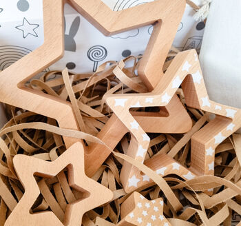 Wooden Stacking Star Toy, 2 of 3