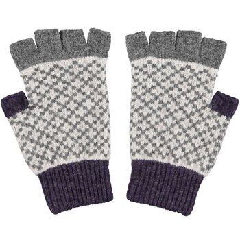 Men's Lambswool Gloves And Fingerless Mitts, 2 of 9