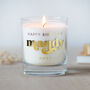 50th Birthday Personalised Candle, thumbnail 2 of 4