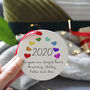 2020 Rainbow Lockdown Memory Ceramic Decoration, thumbnail 8 of 8