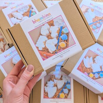 Boys Themed Kids Painting Craft Kit Gift Box, 8 of 9