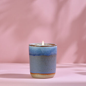 Handmade Rose Ceramic Soy Candle, 5 of 5