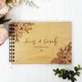 Peony Floral Wedding Guestbook, thumbnail 1 of 5