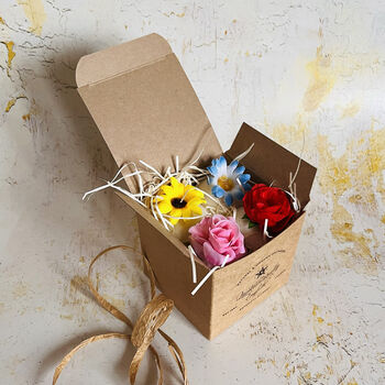 Four Cupcake Bath Melt Gift Box, 3 of 4