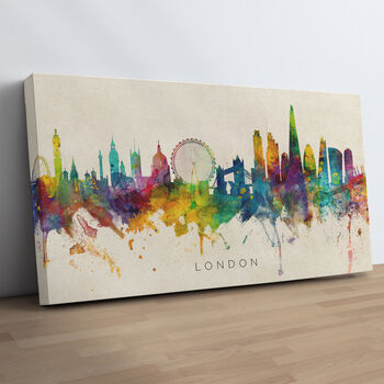London Cityscape Skyline Print, 10 of 12