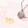 Personalised Round Pet Urn, Ashes Necklace, thumbnail 4 of 12