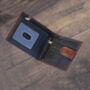 Personalised Luxury Brown Men's Leather Wallet Rfid, thumbnail 4 of 6