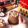 Vegan Hot Chocolate Bomb Christmas Cracker, thumbnail 2 of 5