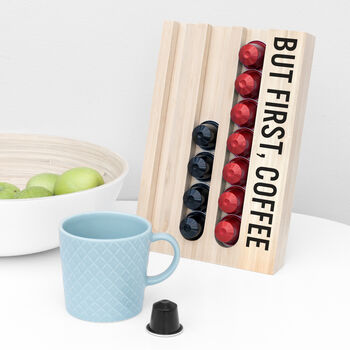 Personalised Bamboo Coffee Pod Holder, 2 of 4