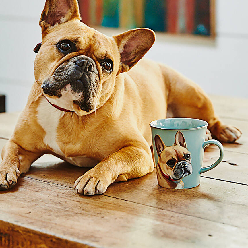 Personalised Luxury Hand Painted Pet Portrait Mug, 1 of 7