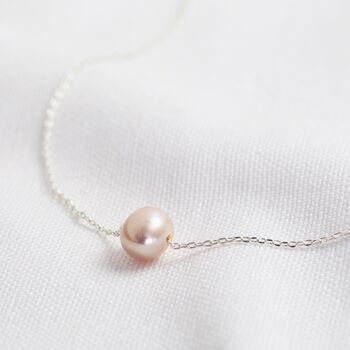 Freshwater Pearl Bead Necklace, 4 of 6