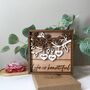 Personalized Wedding Gift Wooden Sign, thumbnail 1 of 4