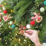 Felt Reindeer Garland, thumbnail 1 of 2