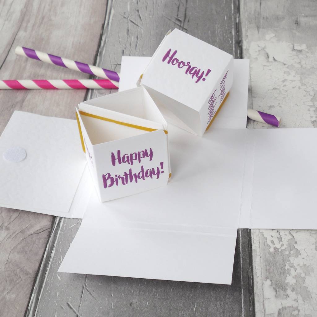 Personalised Pop Up 21st Birthday Card By Southside Pinatas