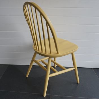 Hoop Back Chair Hand Painted In Any Colour, 3 of 9